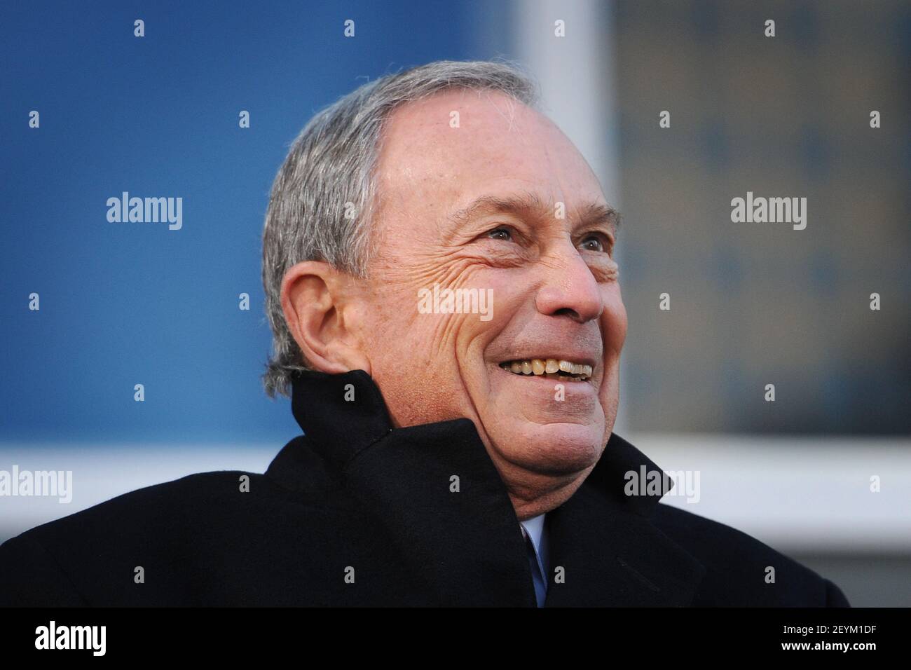 Outgoing Mayor of New York City Michael Bloomberg attends the opening