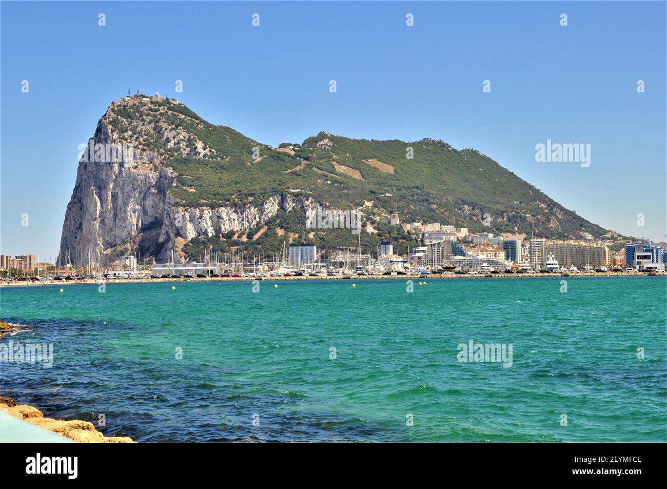 rock of gibraltar Stock Photo Alamy