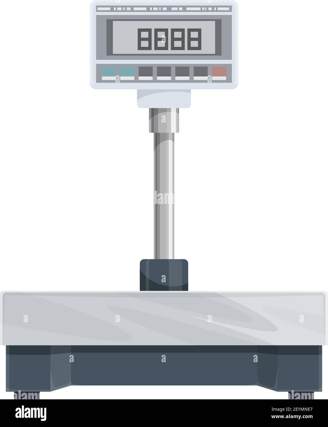 Weighing platform scale Cut Out Stock Images & Pictures Alamy