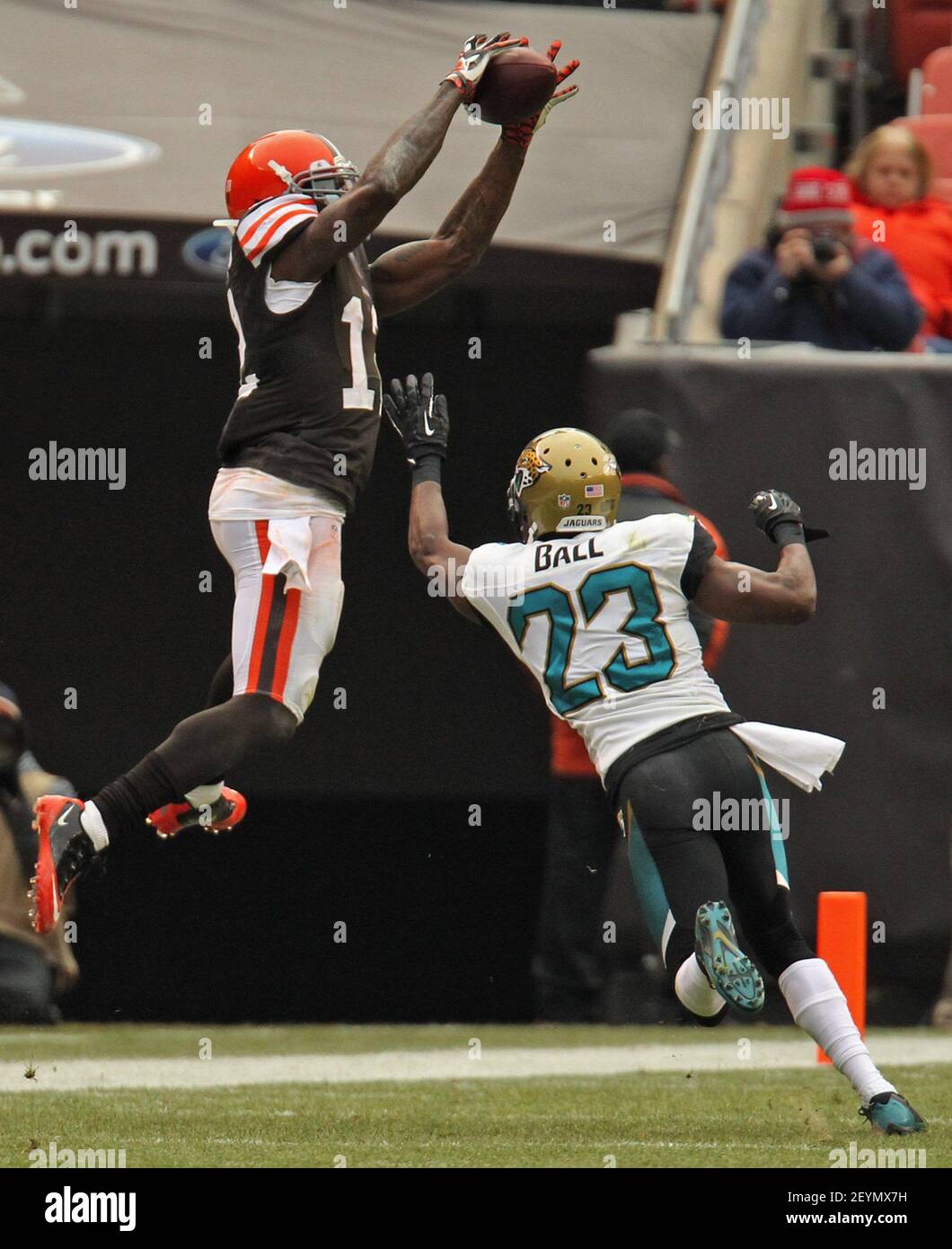 Jacksonville Jaguars cornerback Tyson Campbell (32) runs during an NFL  football game against the Washington Commanders, Sunday, Sept. 11, 2022 in  Landover. (AP Photo/Daniel Kucin Jr Stock Photo - Alamy