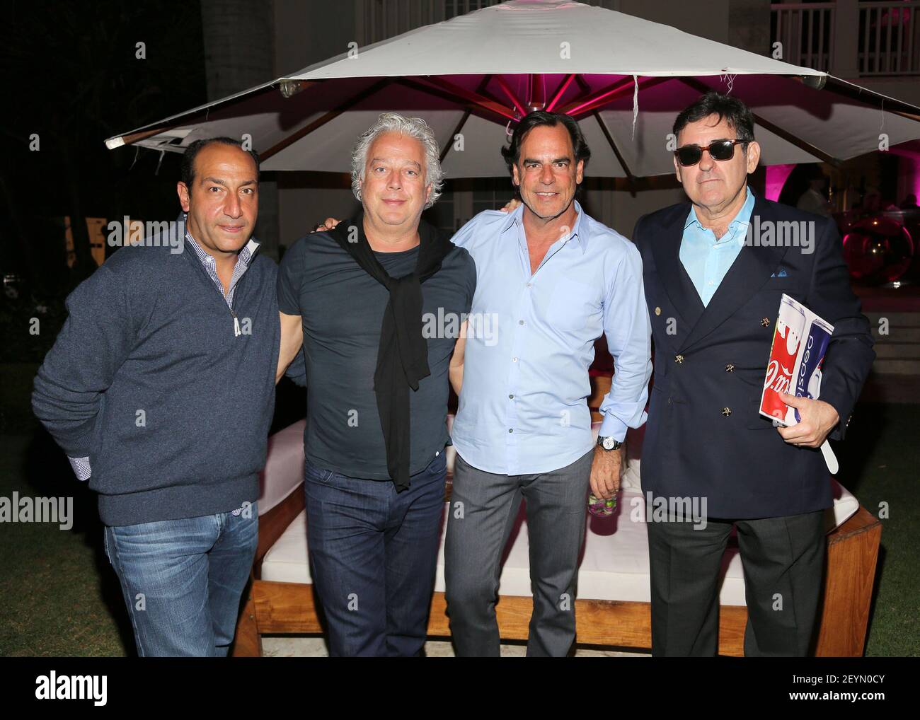 Alberto Mugrabi, aby Rosen, Richard Sachs and Laurence Welk Attend The