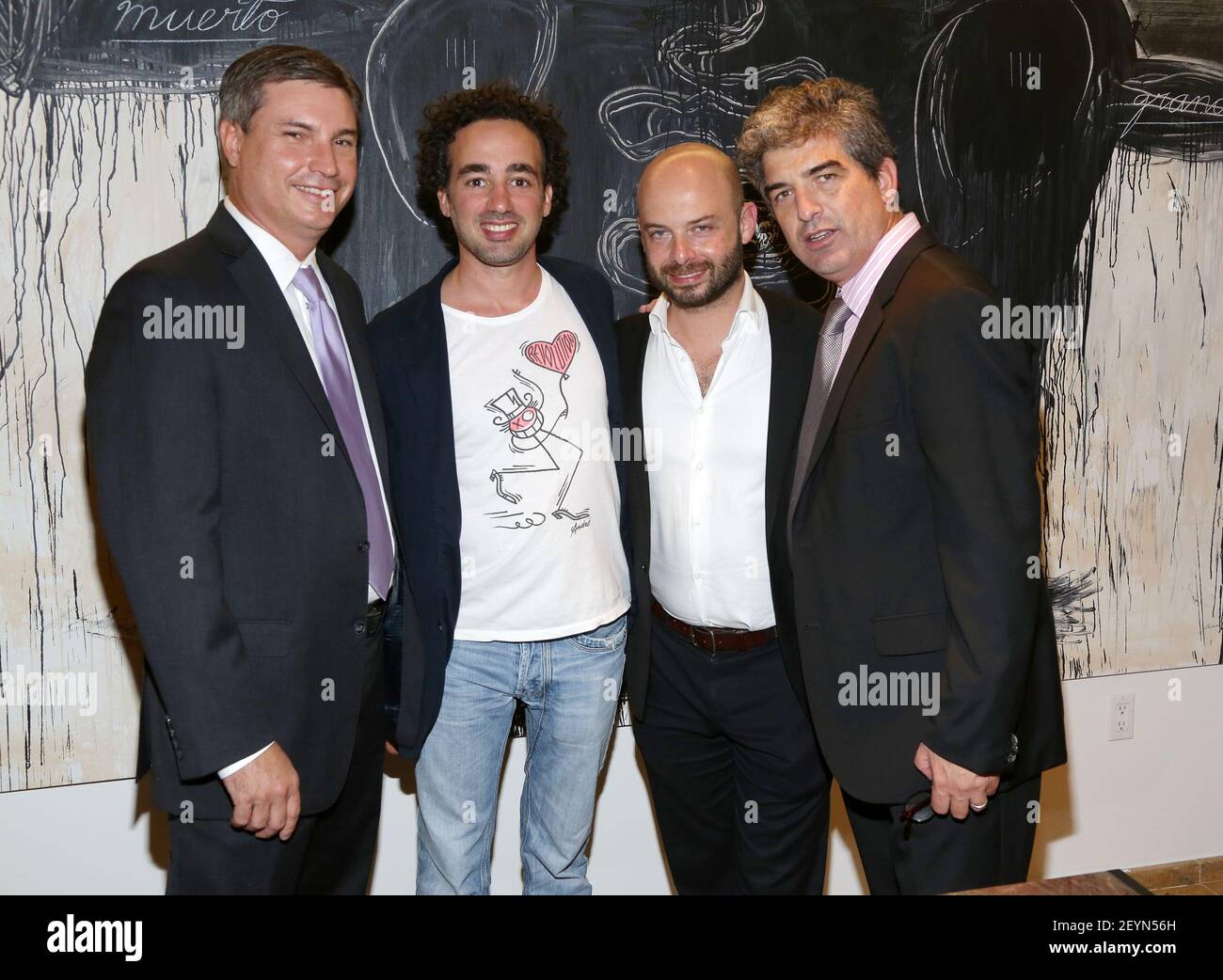Patrick Campbell Michael Wiesenfeld Michael Klug And Carlos Rosso Attend Marea Artist Reception Featuring Artists Riccardo De Marchi And Markus Linnenbrink In Miami Beach Florida On December 6 13 Photo By Alberto Patrick Campbell Michael Wiesenfeld Michael Klug And Carlos Rosso Attend Marea Artist Reception Featuring Artists Riccardo De Marchi And Markus Linnenbrink In Miami Beach Florida On December 6 13 Photo By Alberto