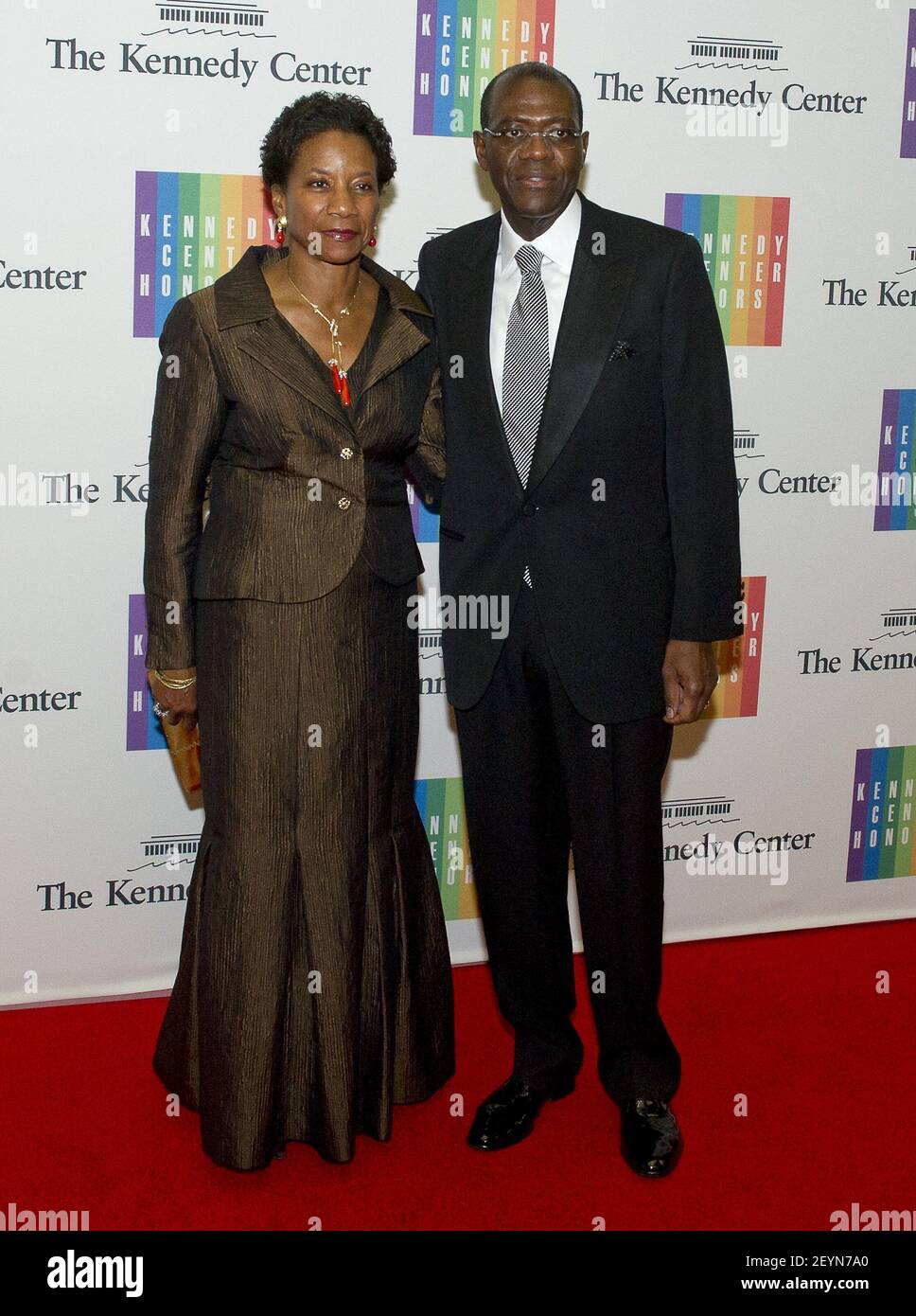 Anthony Welters and Beatrice Welters arrive for the formal