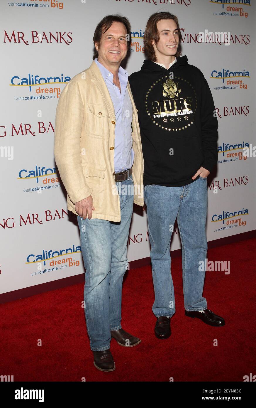 9 December 2013 - Hollywood, California - Bill Paxton, James Paxton. 'Saving Mr. Banks' - Los Angeles Premiere Held at Walt Disney Studios. Photo Credit: Kevan Brooks/AdMedia/Sipa USA Stock Photo
