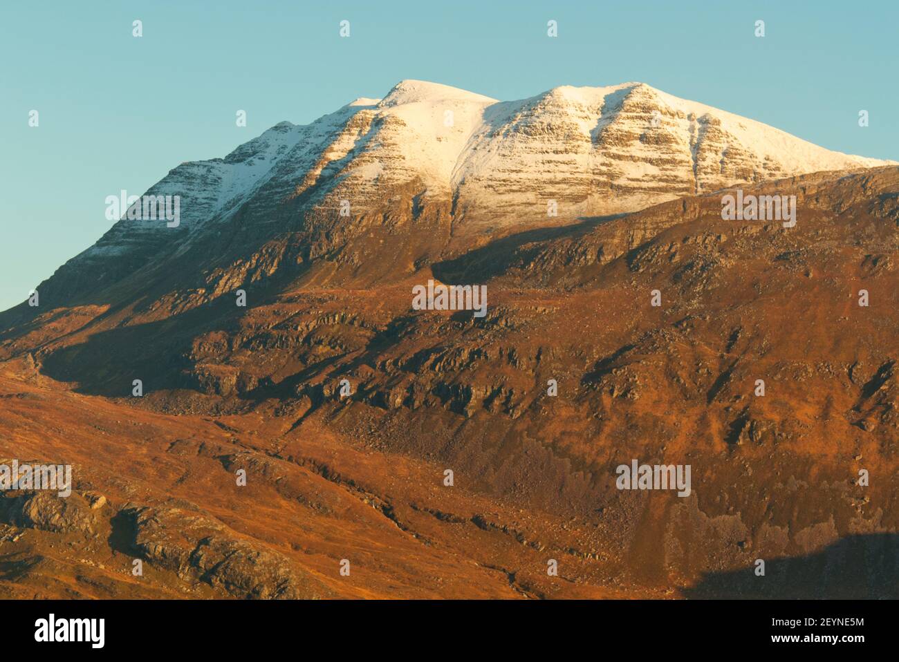 Slioch mountain, Highland Scotland Stock Photo