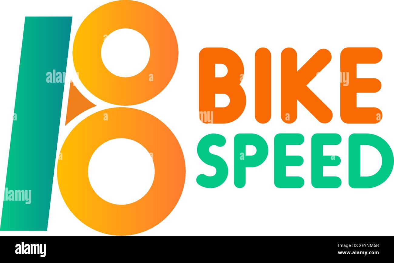 Colorful and modern biking isolated on white background. Concept of ...