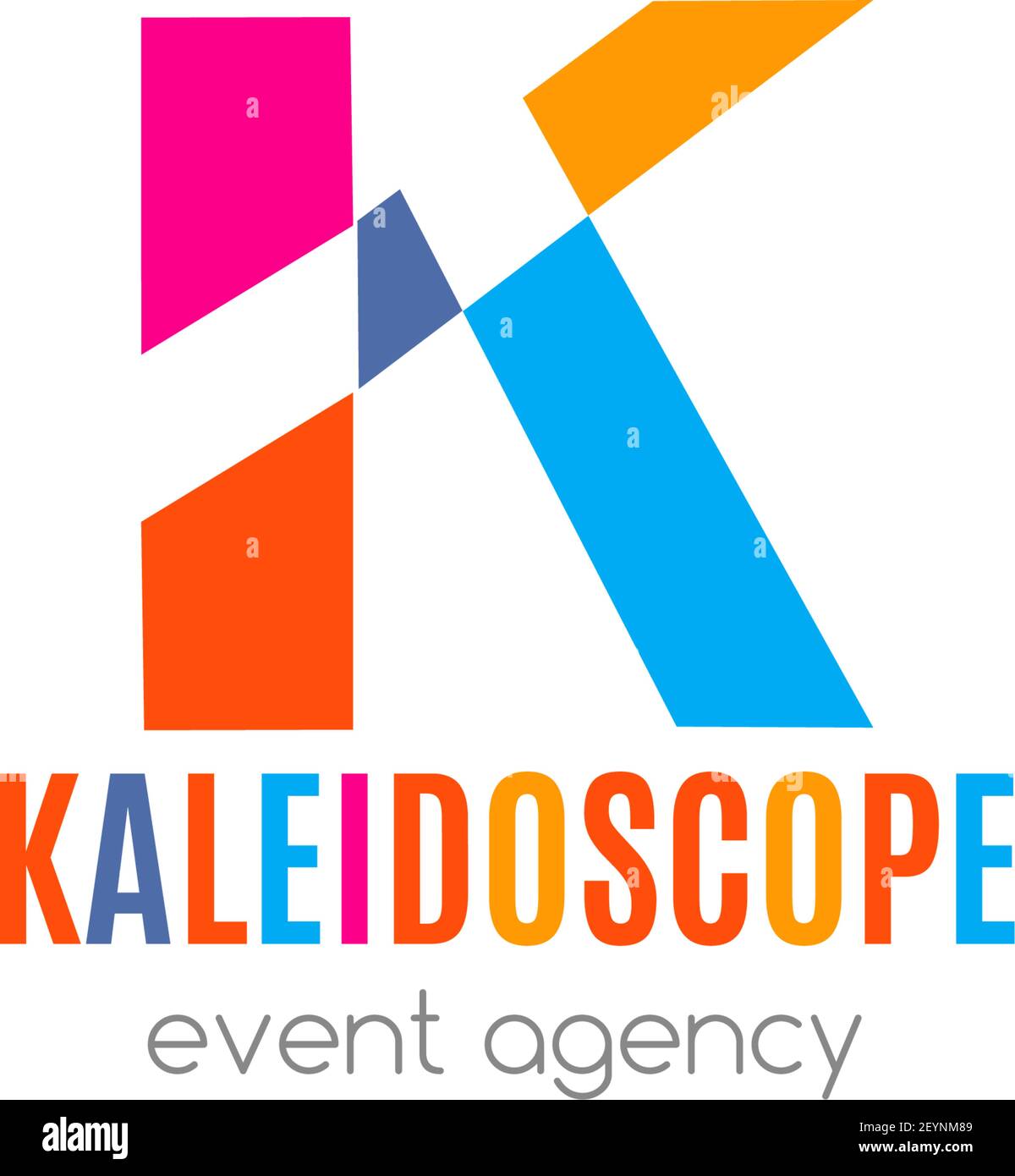 Kaleidoscope logo Cut Out Stock Images & Pictures Alamy