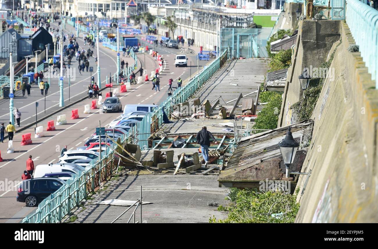 Brighton madeira terraces hi-res stock photography and images - Alamy