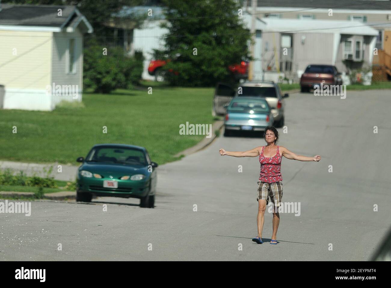 6 June 2012 New Salisbury, Indiana Erin Moran, formally of Happy