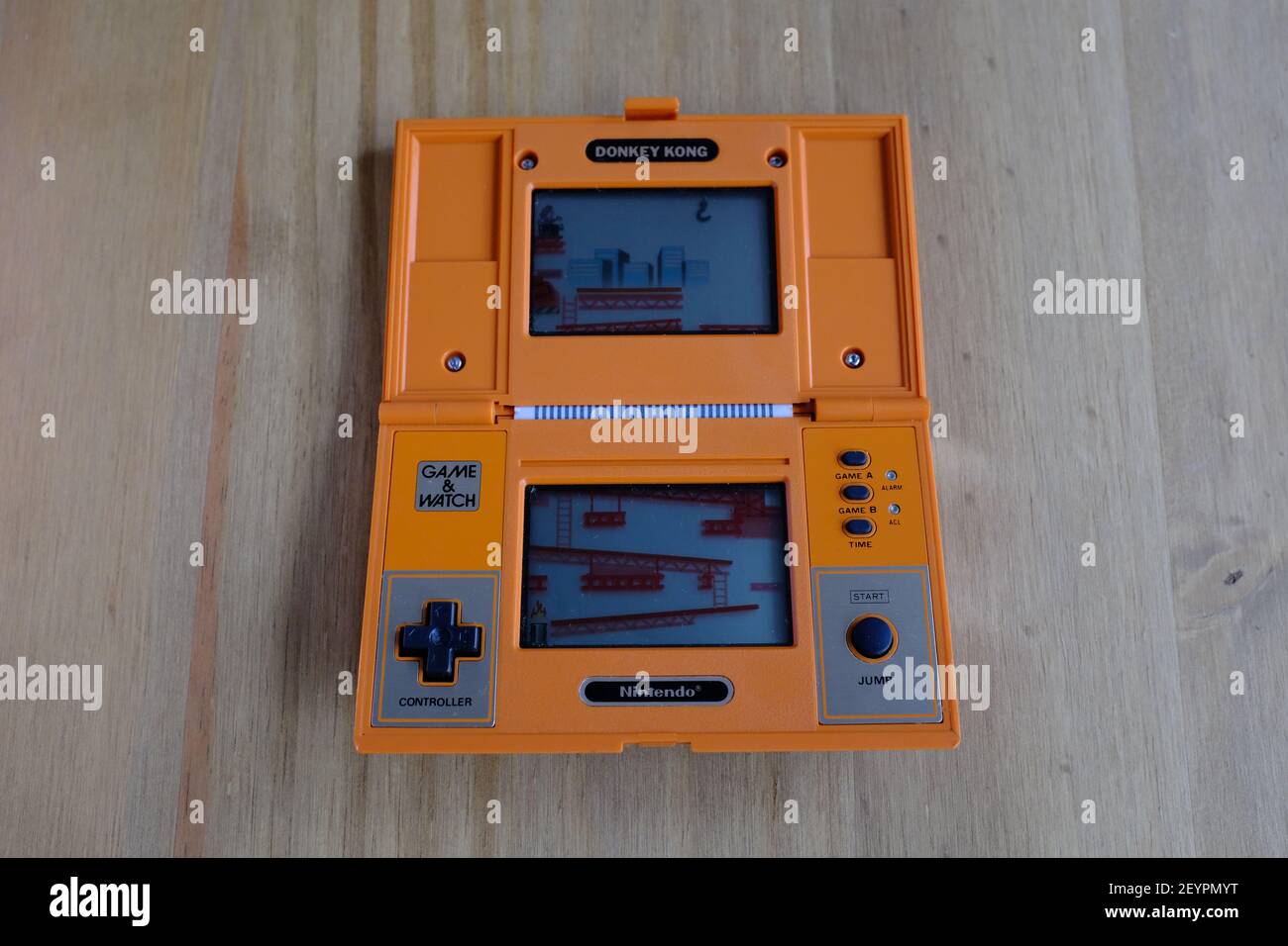 LONDON - 6TH MARCH 2021: The original 1982 Nintendo Game and Watch Donkey  Kong handheld games console Stock Photo - Alamy