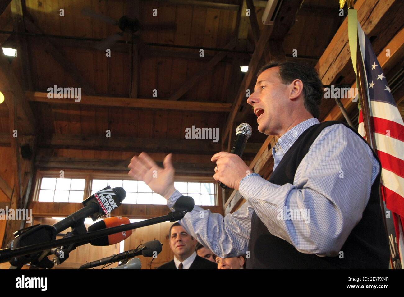 7 January 2012 Hollis, New Hampshire Republican presidential