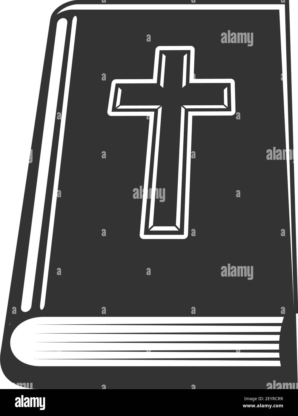 Holy Bible Cover Black And White Stock Photos & Images - Alamy