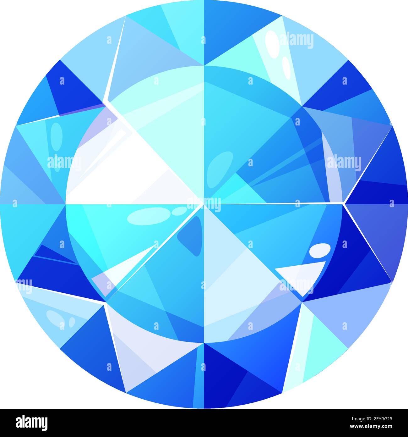 Swiss blue topaz Stock Vector Images Alamy