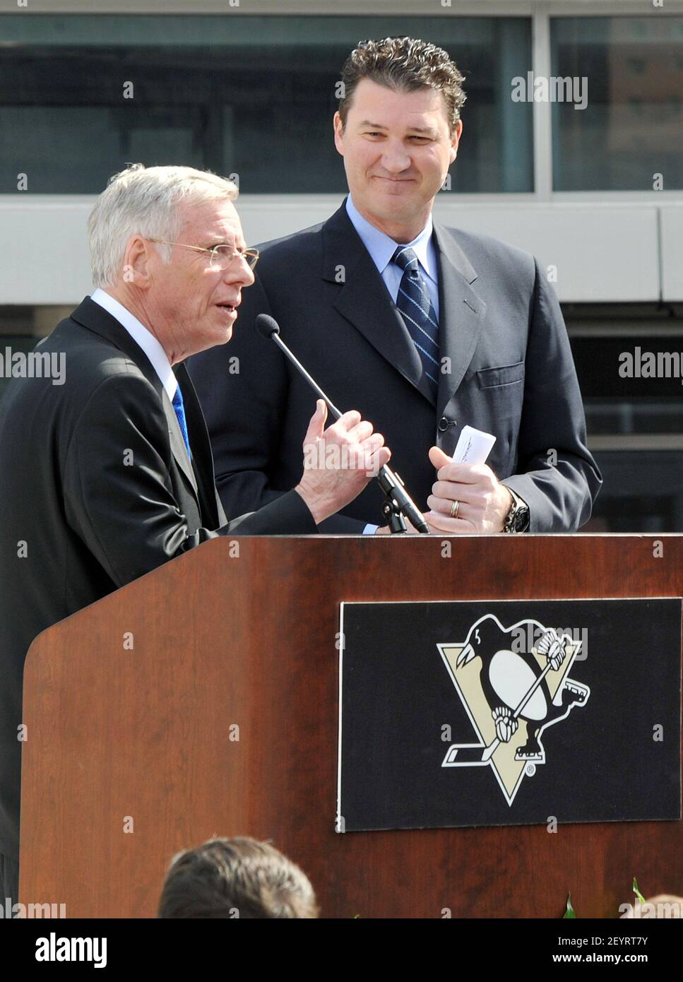 07 March 2012 Pittsburgh, PA Former professional hockey legend and