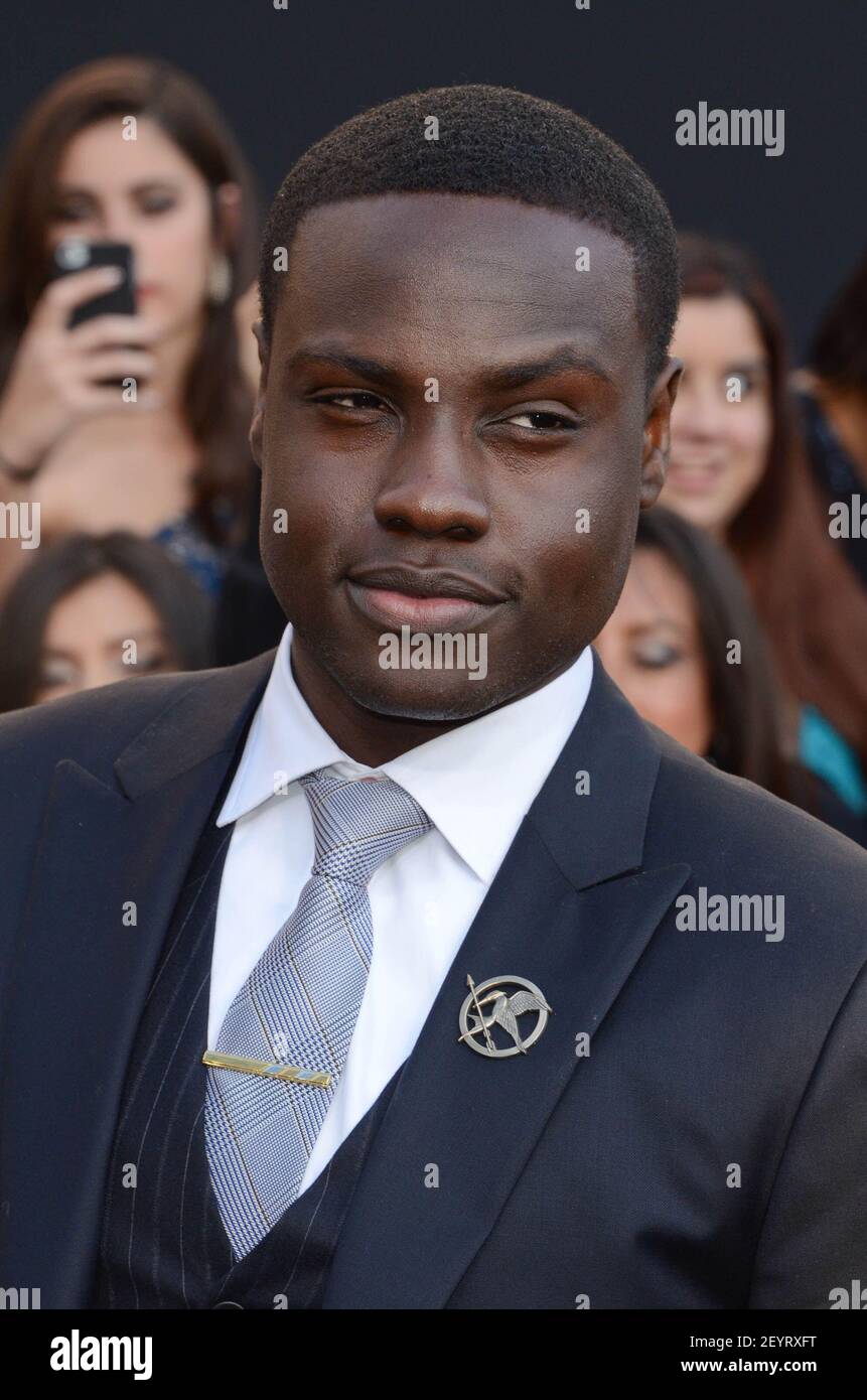 Thresh Actor Dayo Okeniyi. 12 March 2012, Los Angeles, California. 'The Hunger Games ...