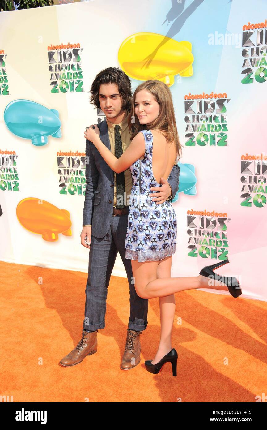 Avan Jogia and Zoey Deutch. 31 March 2012, Los Angeles, California