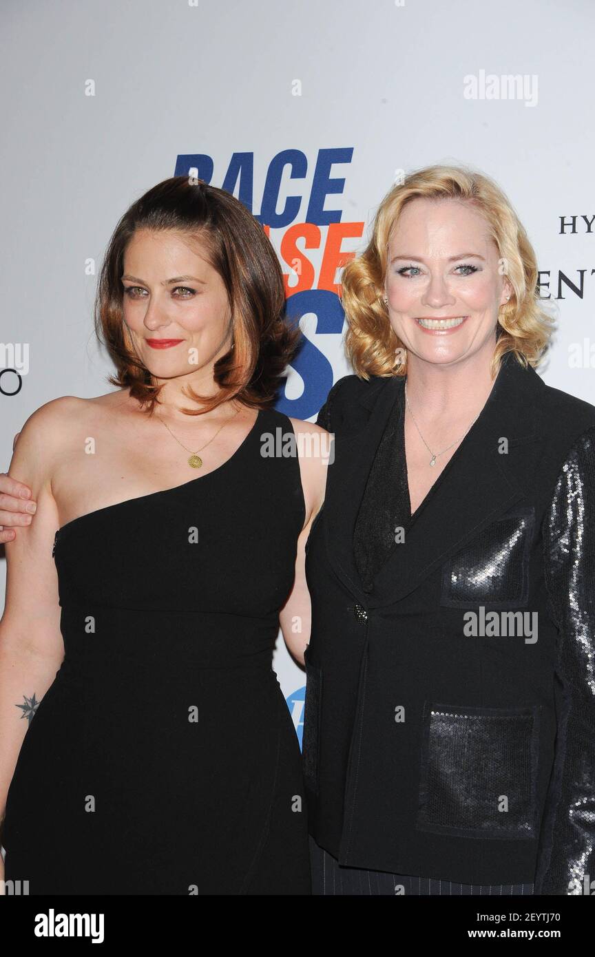 Clementine Ford and Cybill Shepherd. 18 May 2012, Century City