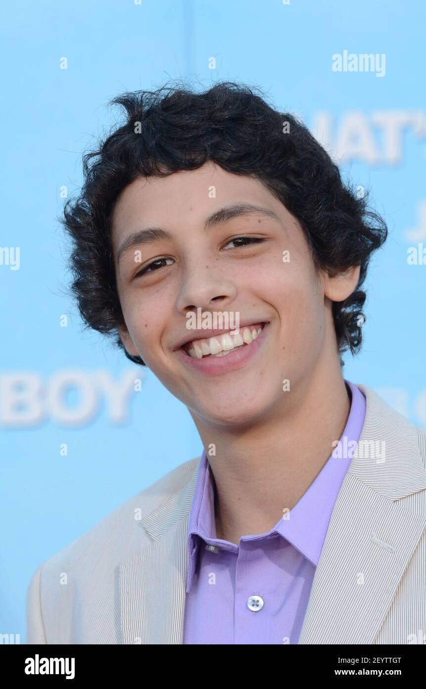 Justin Weaver. 4 June, 2012, Westwood, California. Columbia Pictures
