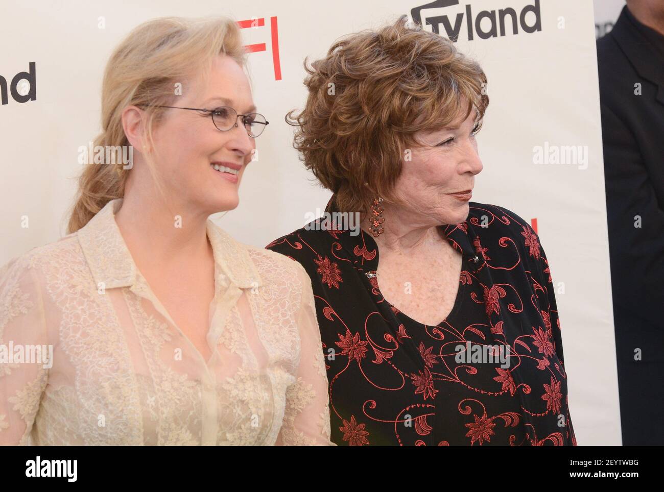 Meryl Streep and Shirley MacLaine. 7 June, 2012, Los Angeles
