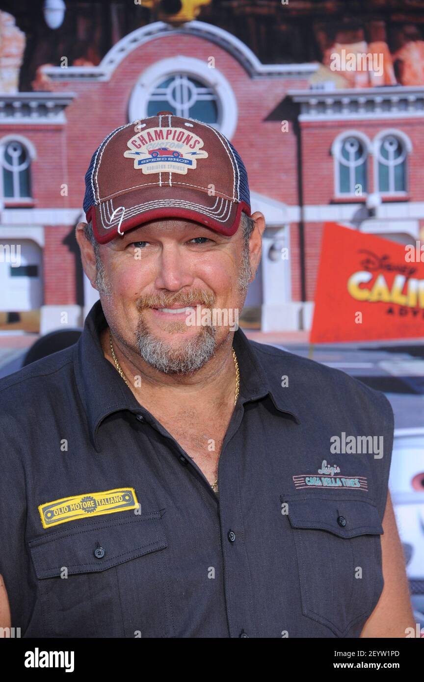 Larry The Cable Guy. 13 June, 2012, Anaheim, California. Cars Land at