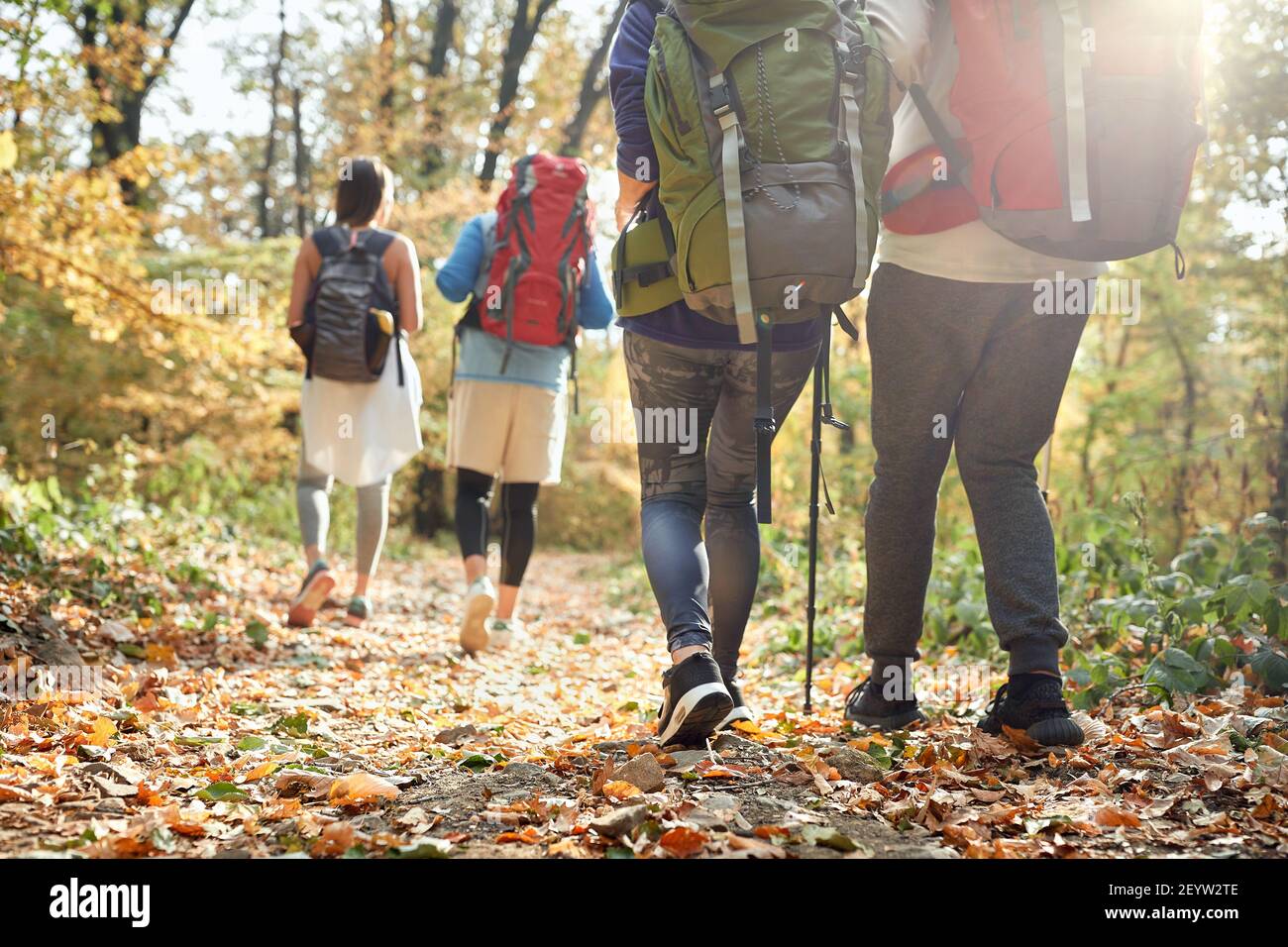 Female hikers legs hi-res stock photography and images - Alamy