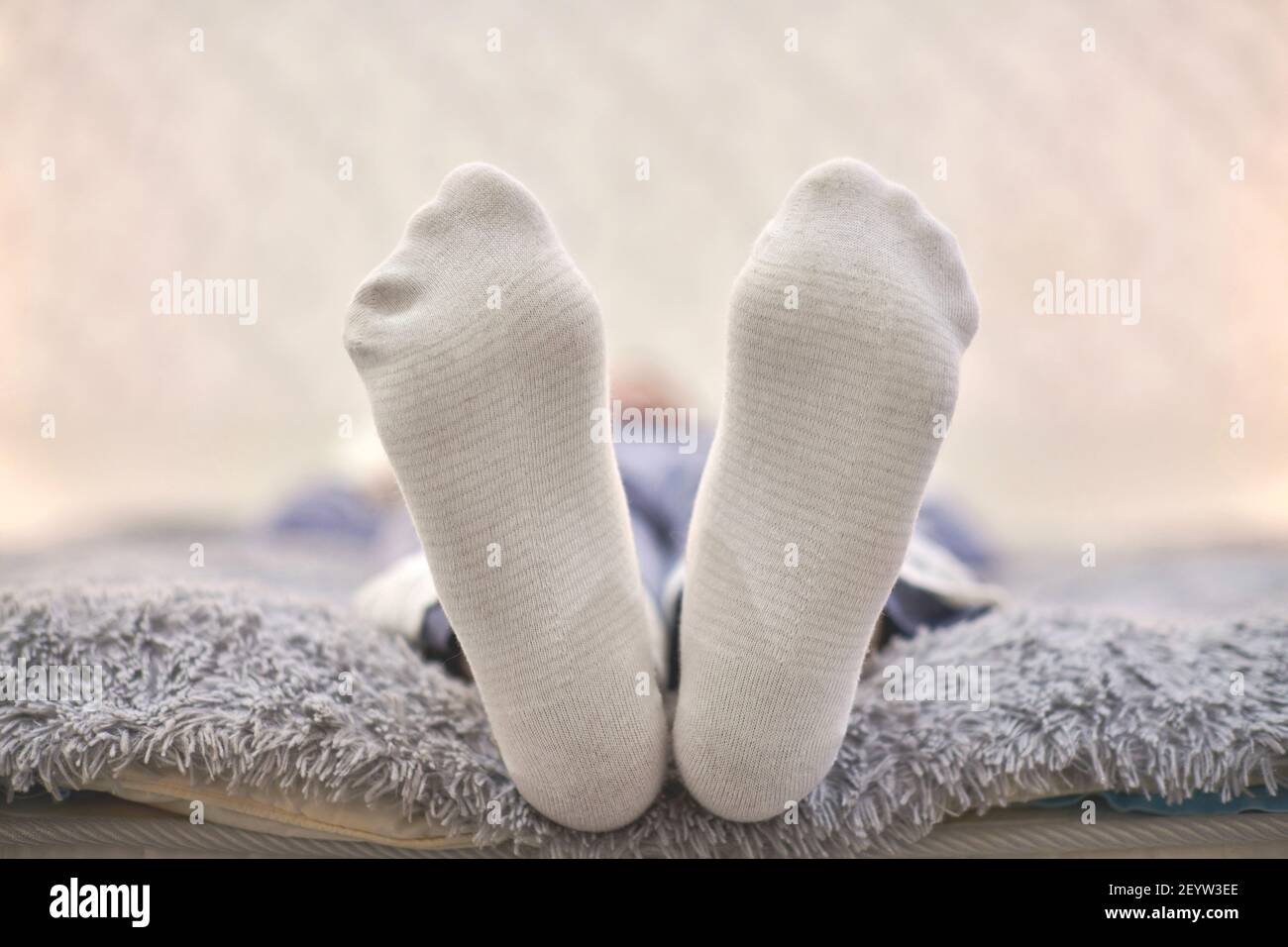 Adult Couch Feet Home House High Resolution Stock Photography and ...
