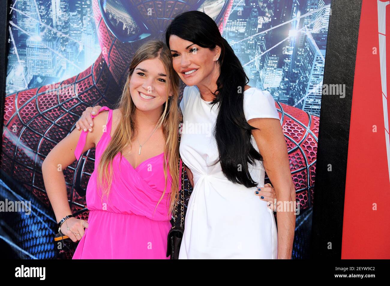 Janice Dickinson and Daughter Savannah. 26 June, 2012, Westwood