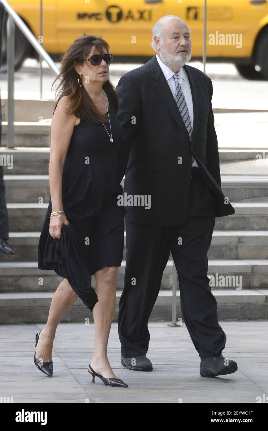 09 July 2012 - New York - Michele Singer and Rob Reiner attend the Nora  Ephron Memorial Service held at Alice Tully Hall on July 9, 2012 in New  York NY. Nora