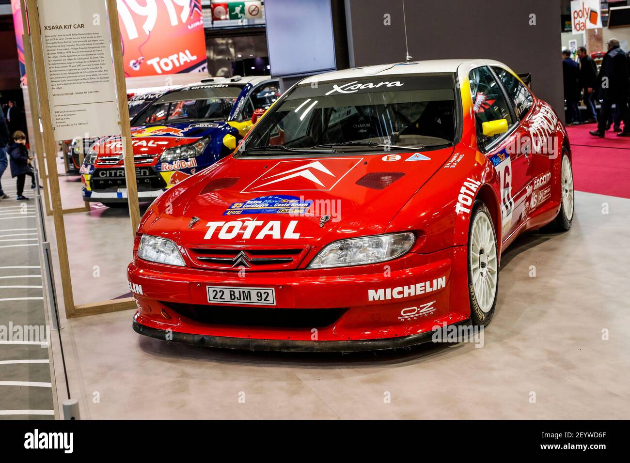 Citroen Xsara Kit Car WRC during the Retromobile Show, from February 5 to 10, 2019 at Paris, France - Photo Florent Gooden / DPPI Stock Photo