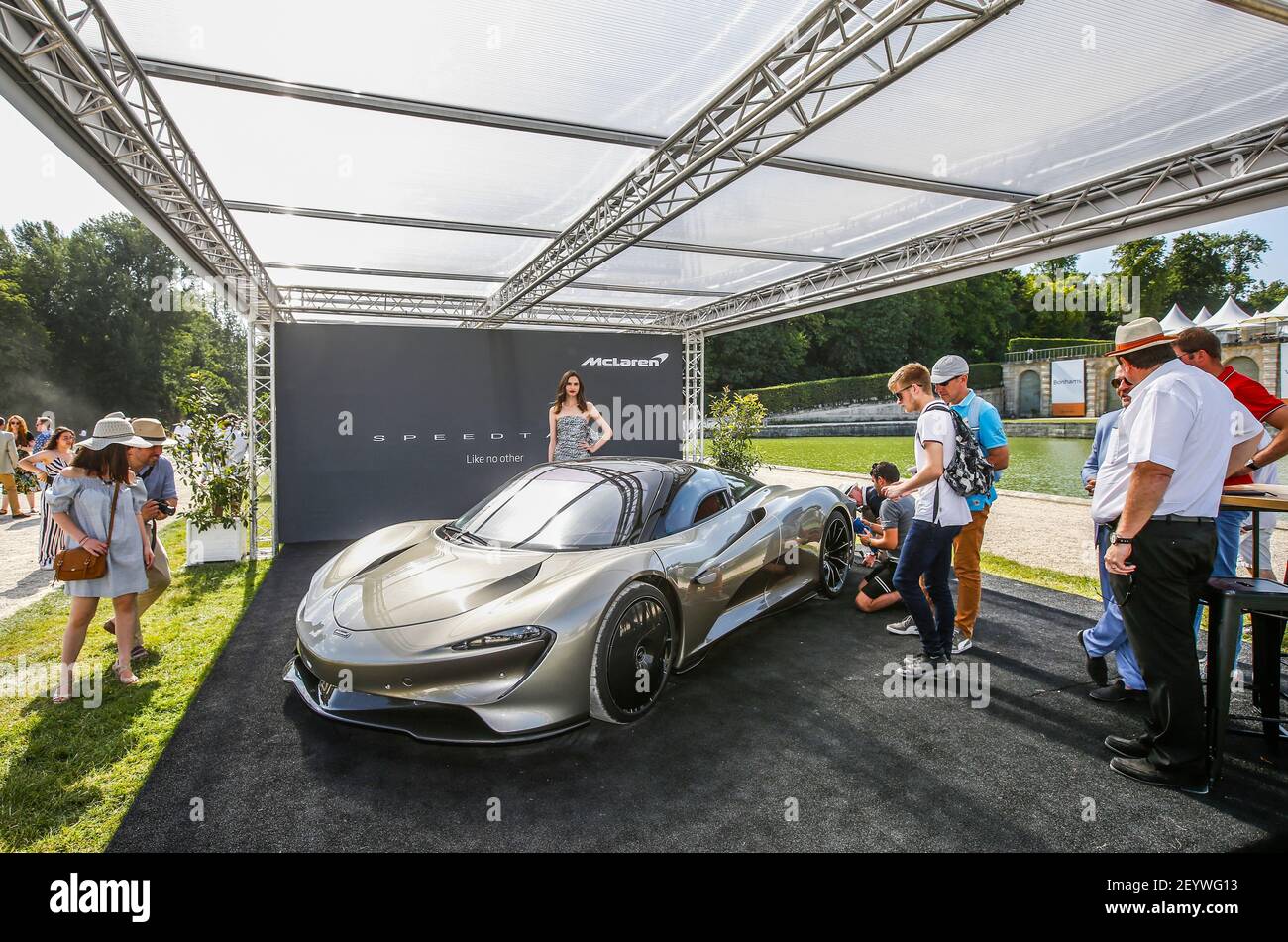 MCLAREN Concept car during the Chantilly Art Elegance Richard Mille 2019 at Chantilly june 29 to 30 France Photo Jean Michel Le Meur DPPI Stock Photo Alamy