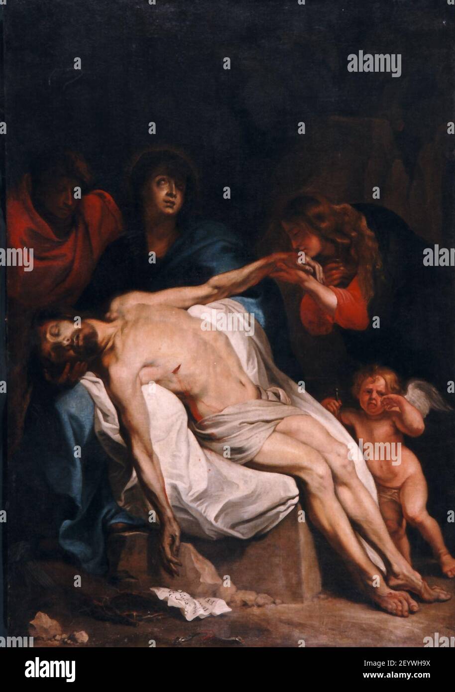 Piedad (copia de Van Dyck Stock Photo - Alamy