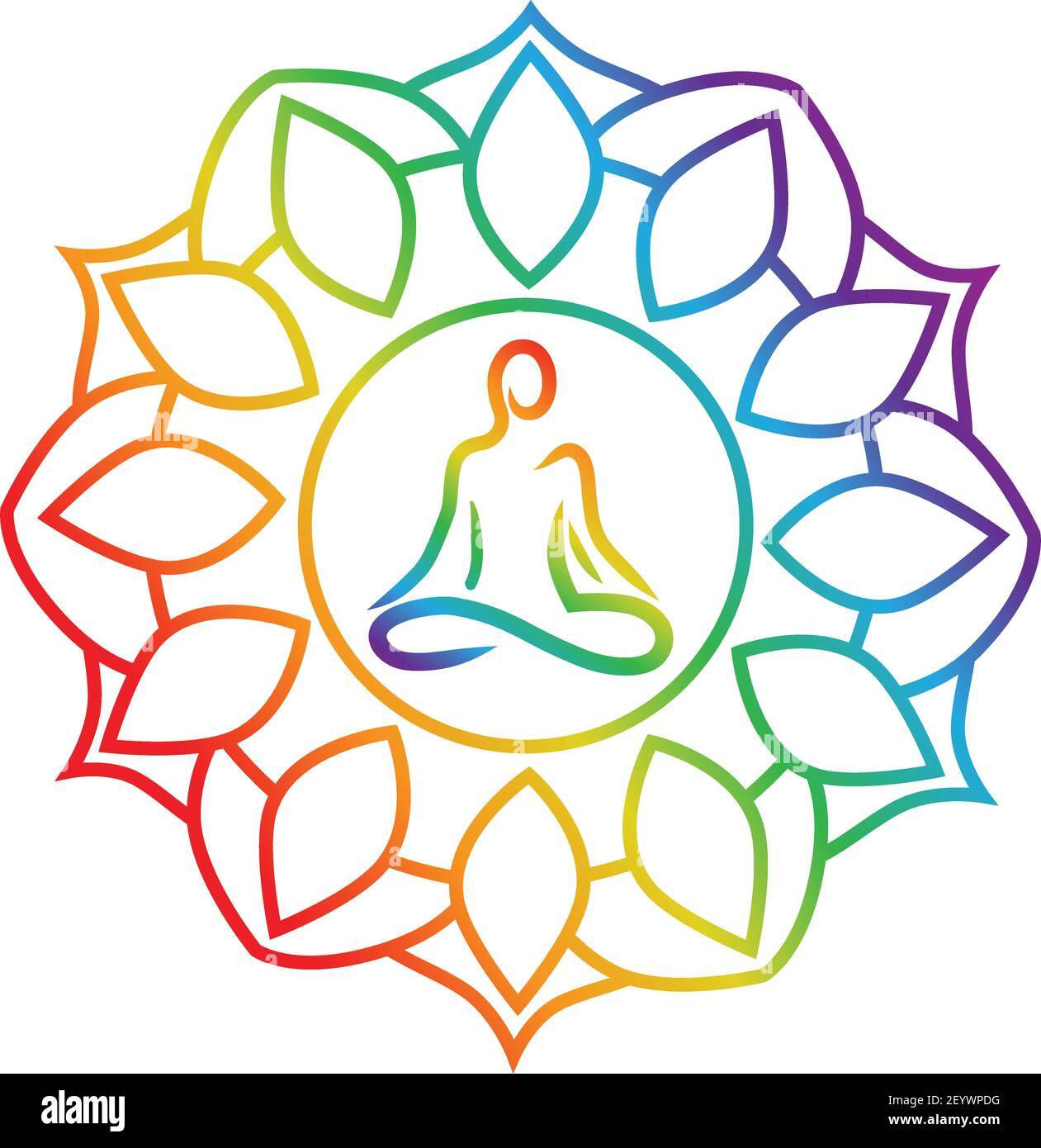 Yoga mandala hi-res stock photography and images - Alamy