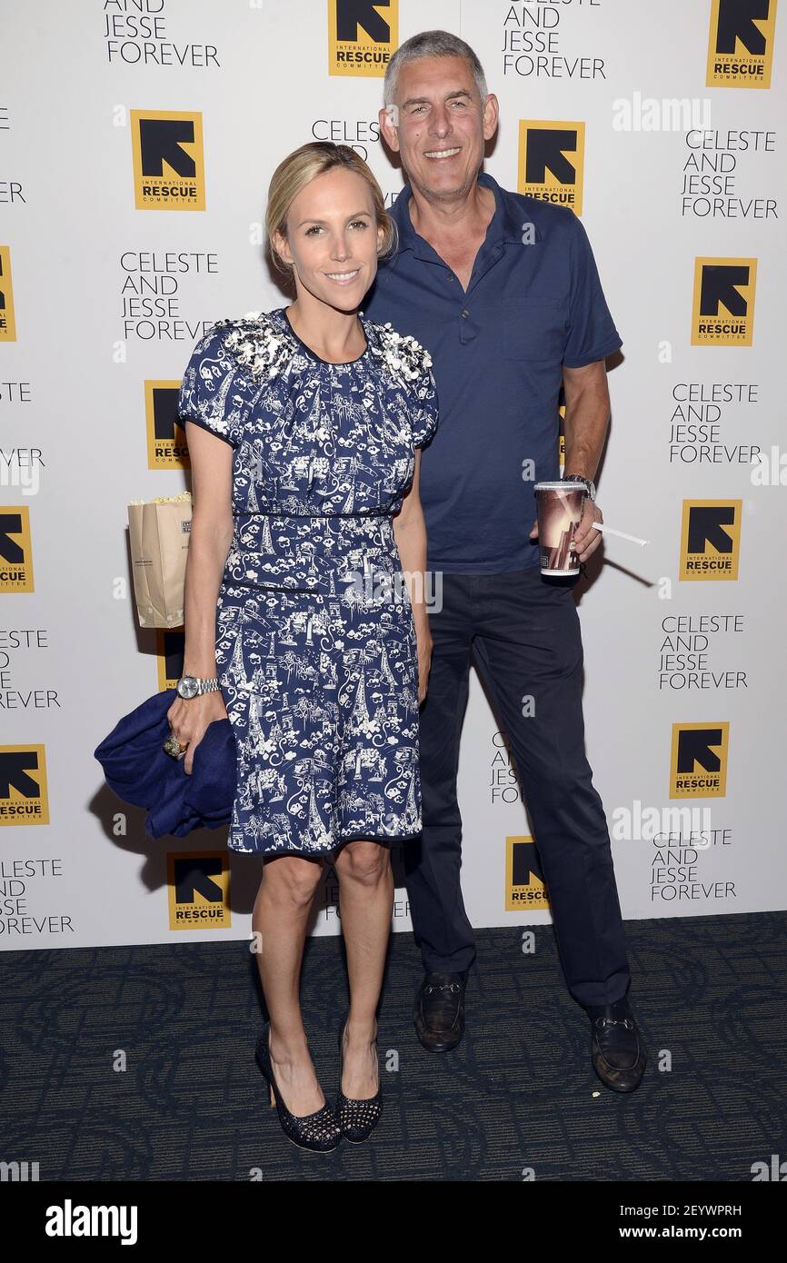 01 August 2012 - New York - (L-R) Tory Burch and Lyor Cohen attend the ' Celeste And Jessie' New York Premiere at the Sunshine Landmark theatre on  August 1, 2012 in New