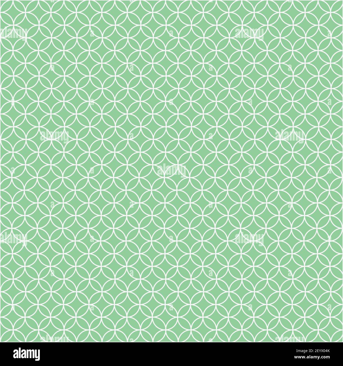 Abstract seamless pattern, geometric background made from circles, repeating elements, red wallpaper Stock Vector