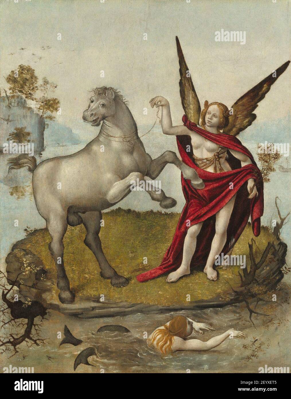 Piero di Cosimo - Allegory. Stock Photo