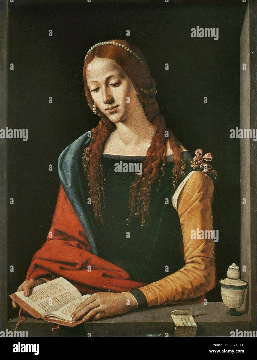 Piero di Cosimo - Sainte Marie Madeleine. Stock Photo
