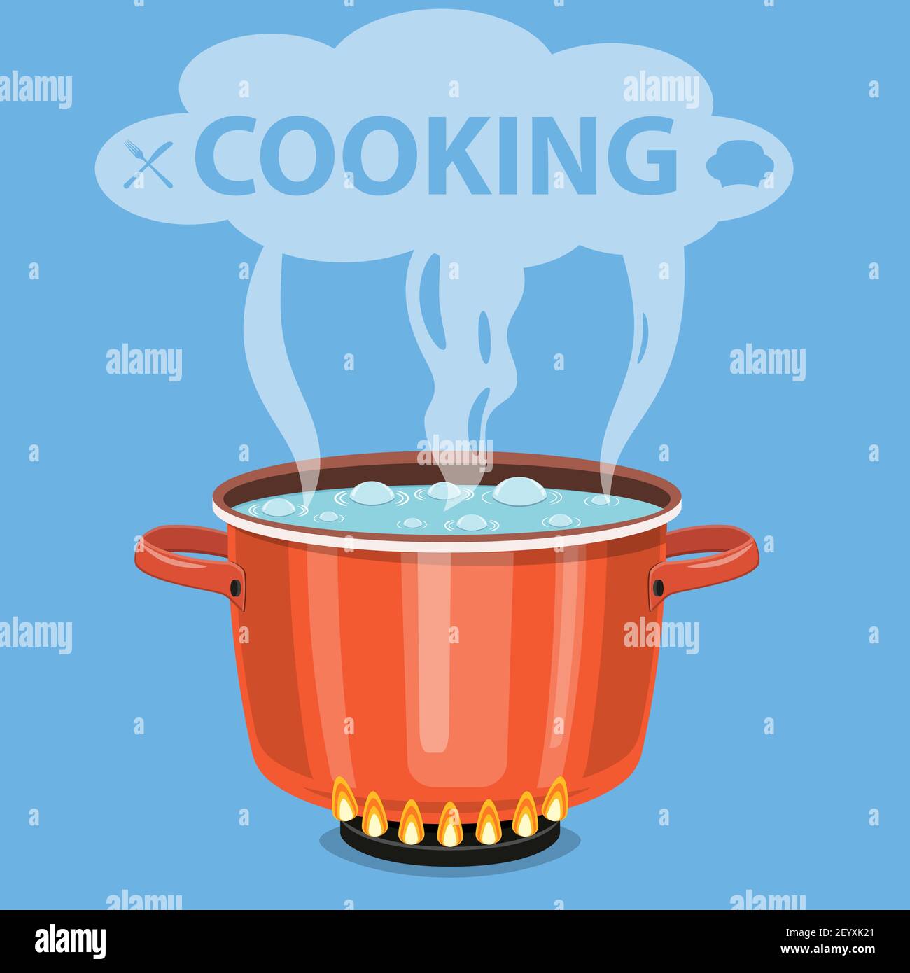 uses of water for cooking clipart pictures