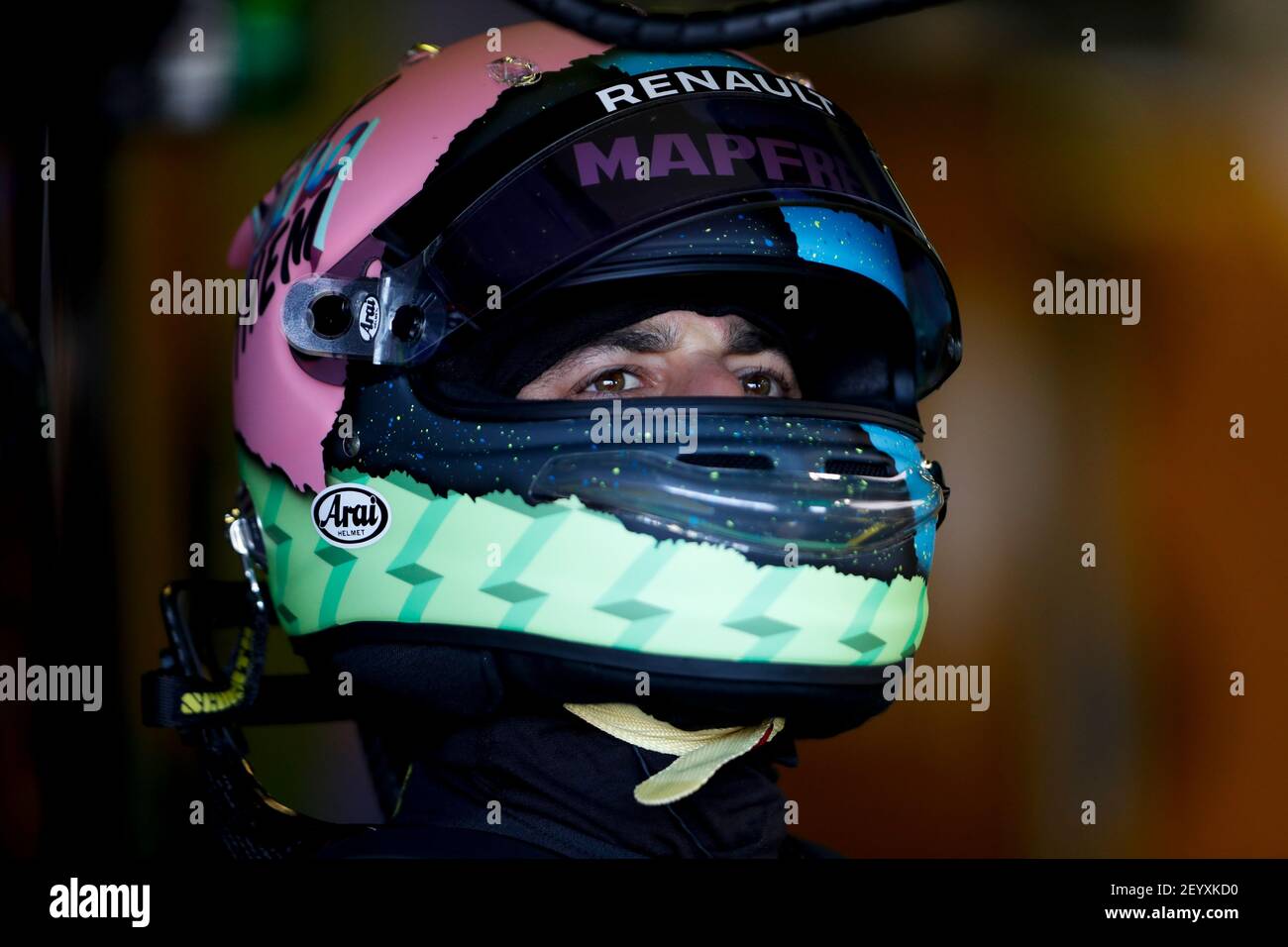 Réplica de casco 1:1 de Daniel Ricciardo F1 2020 - Art of Helmets