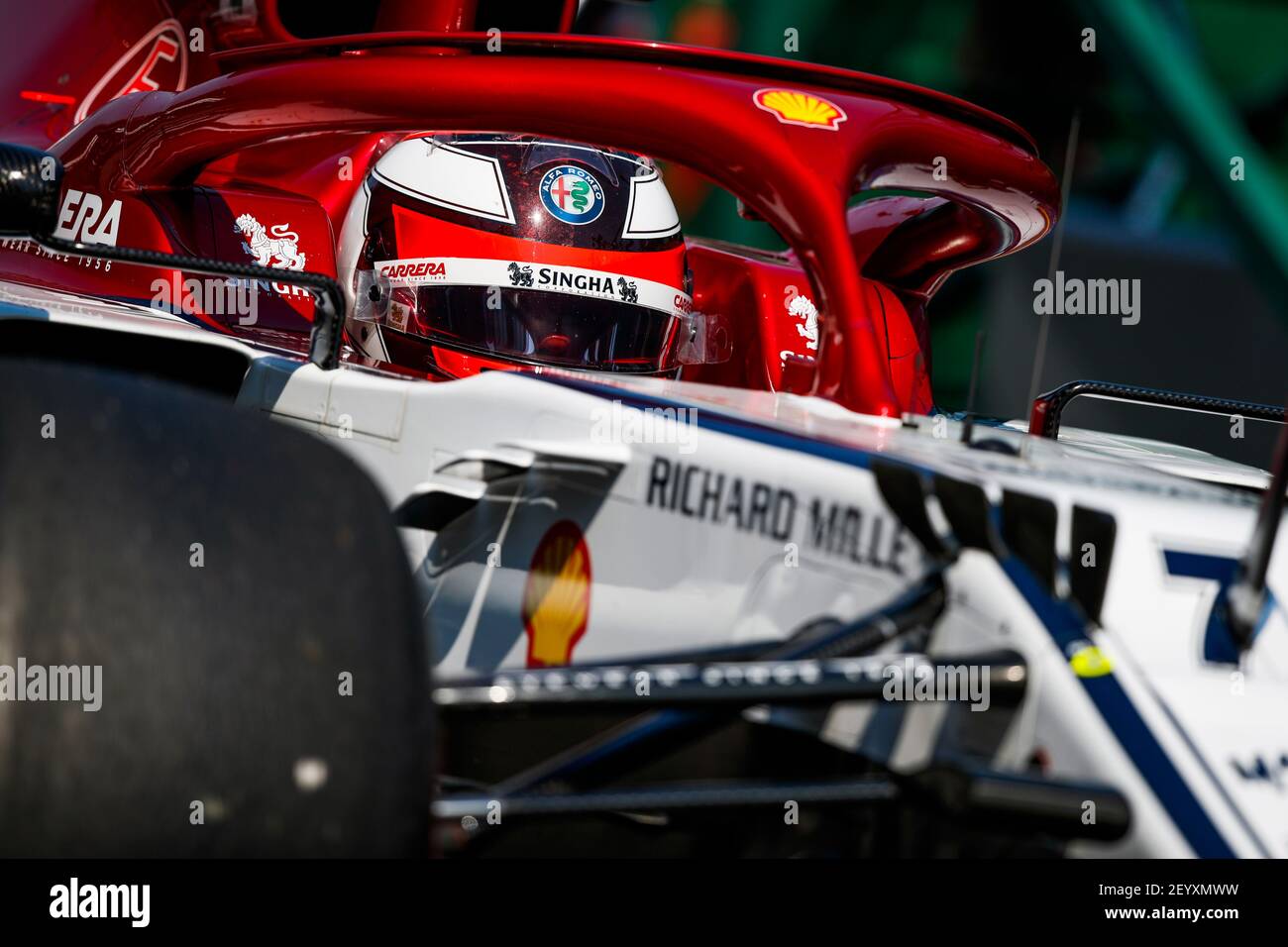 RAIKKONEN Kimi (fin), Alfa Romeo Racing C38, action during 2019 Formula