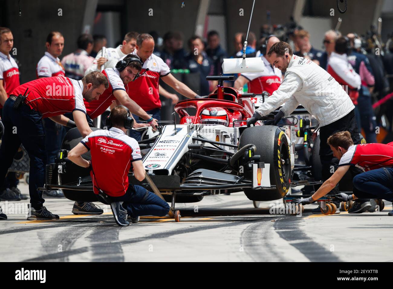 07 RAIKKONEN Kimi (fin), Alfa Romeo Racing C38, action during 2019