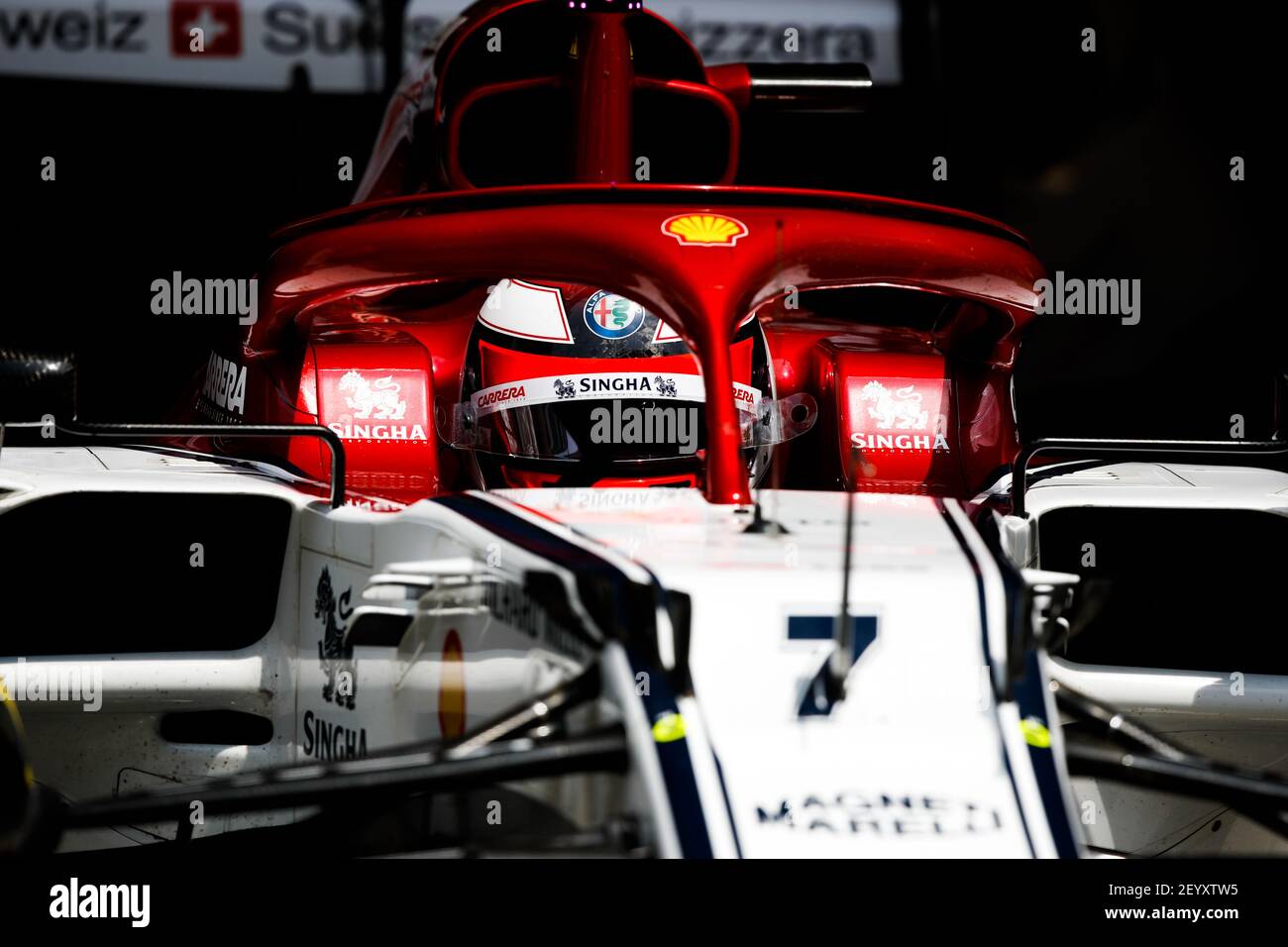 07 RAIKKONEN Kimi (fin), Alfa Romeo Racing C38, action during 2019