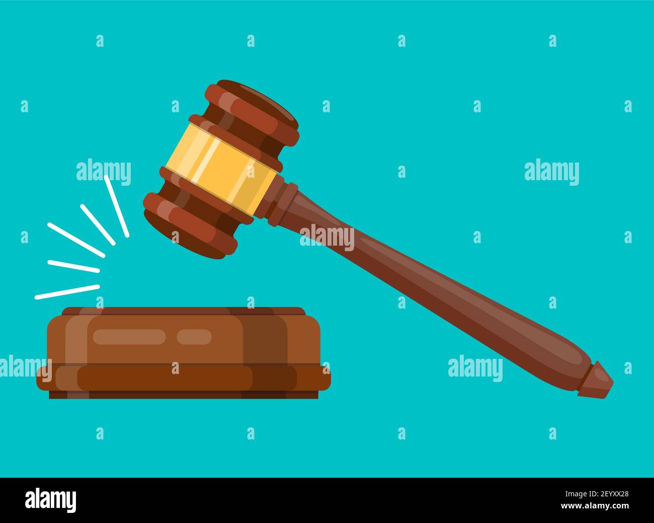 Judge wood hammer Stock Vector Image & Art Alamy