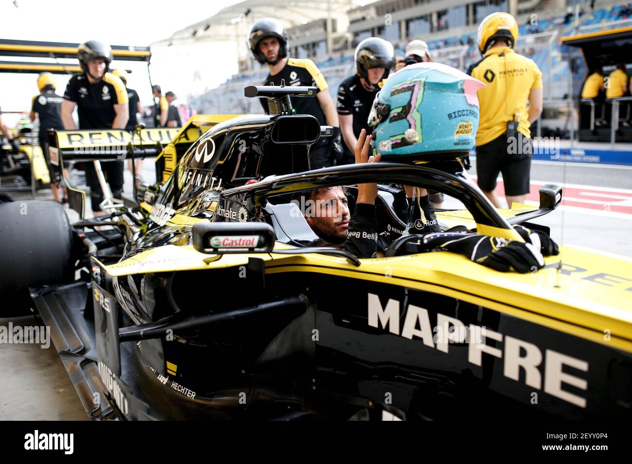 RICCIARDO Daniel aus Renault F1 Team RS19 Portrait During 2019 
