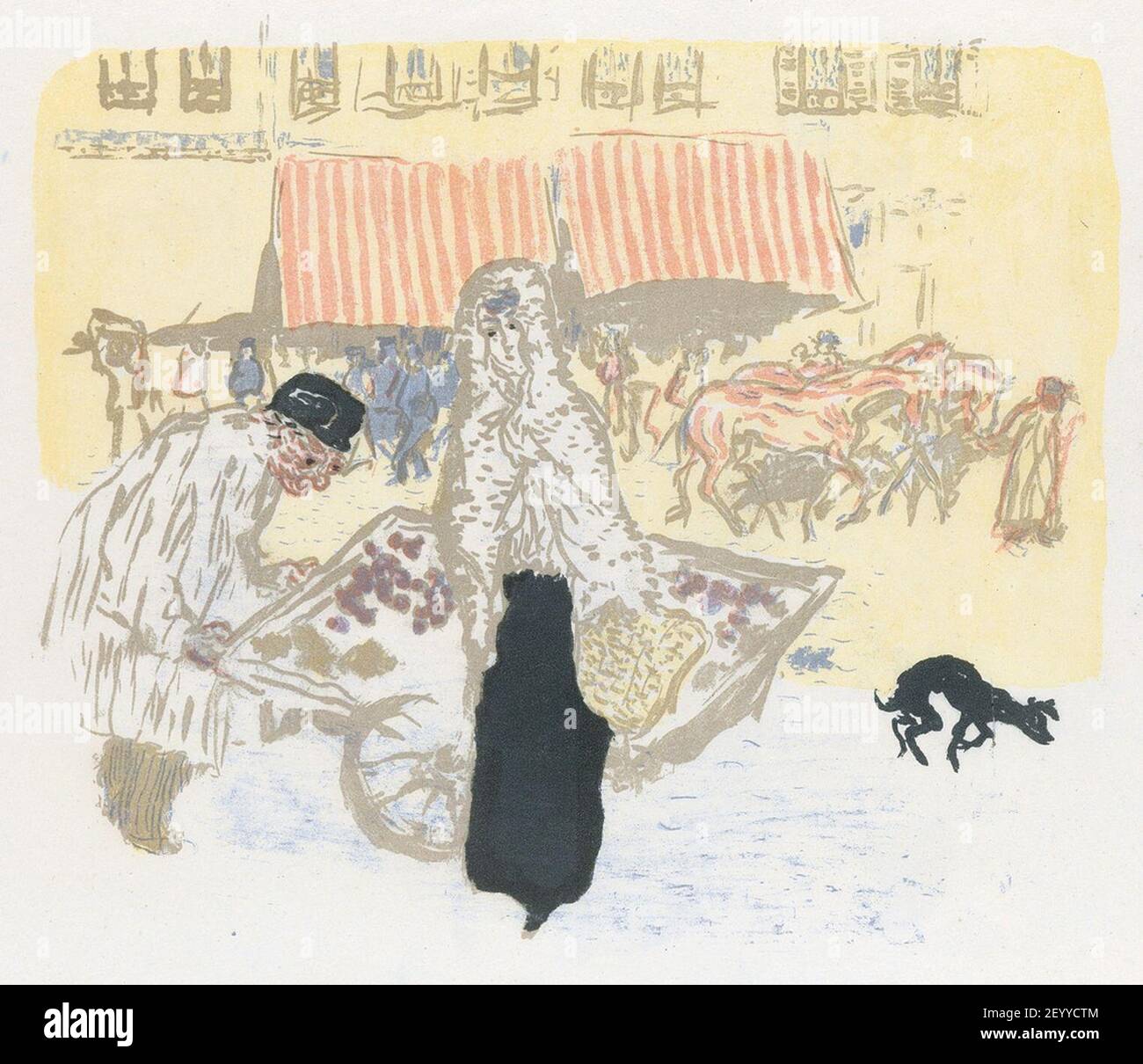Bonnard Four Pierre Bonnard The Four Season Merchant Stock Photo - Alamy