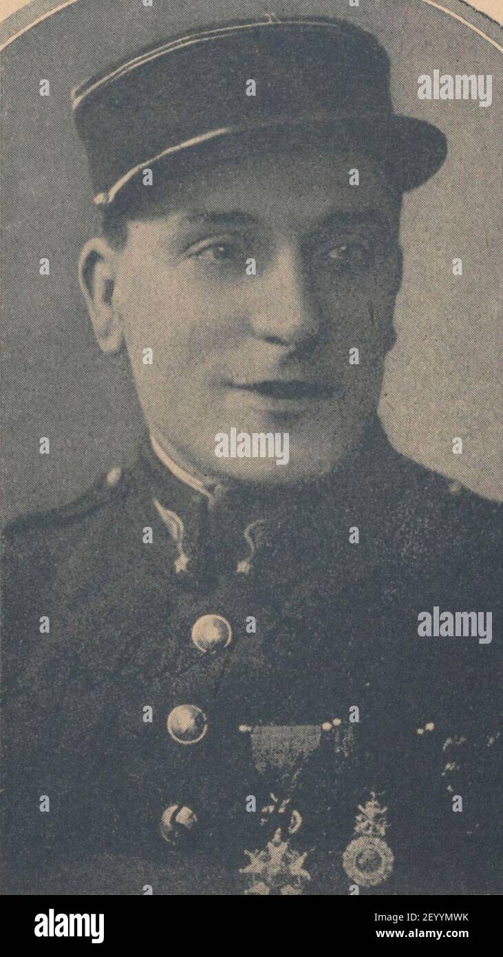 Pierre Costantini (souslieutenant Stock Photo Alamy