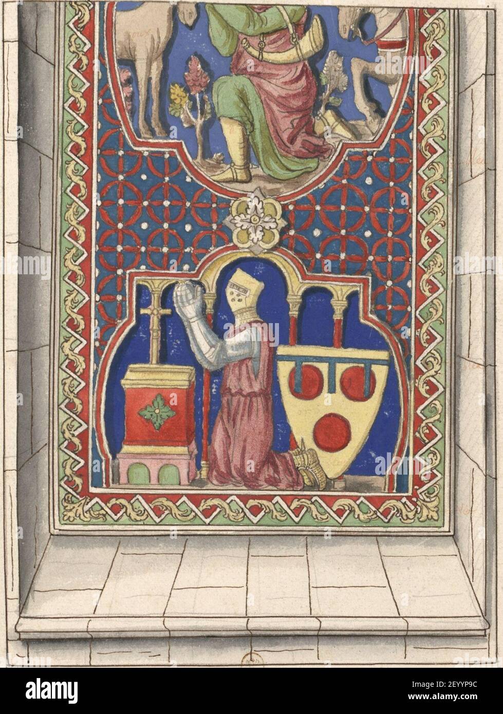 Pierre de Courtenay (1250 Stock Photo Alamy