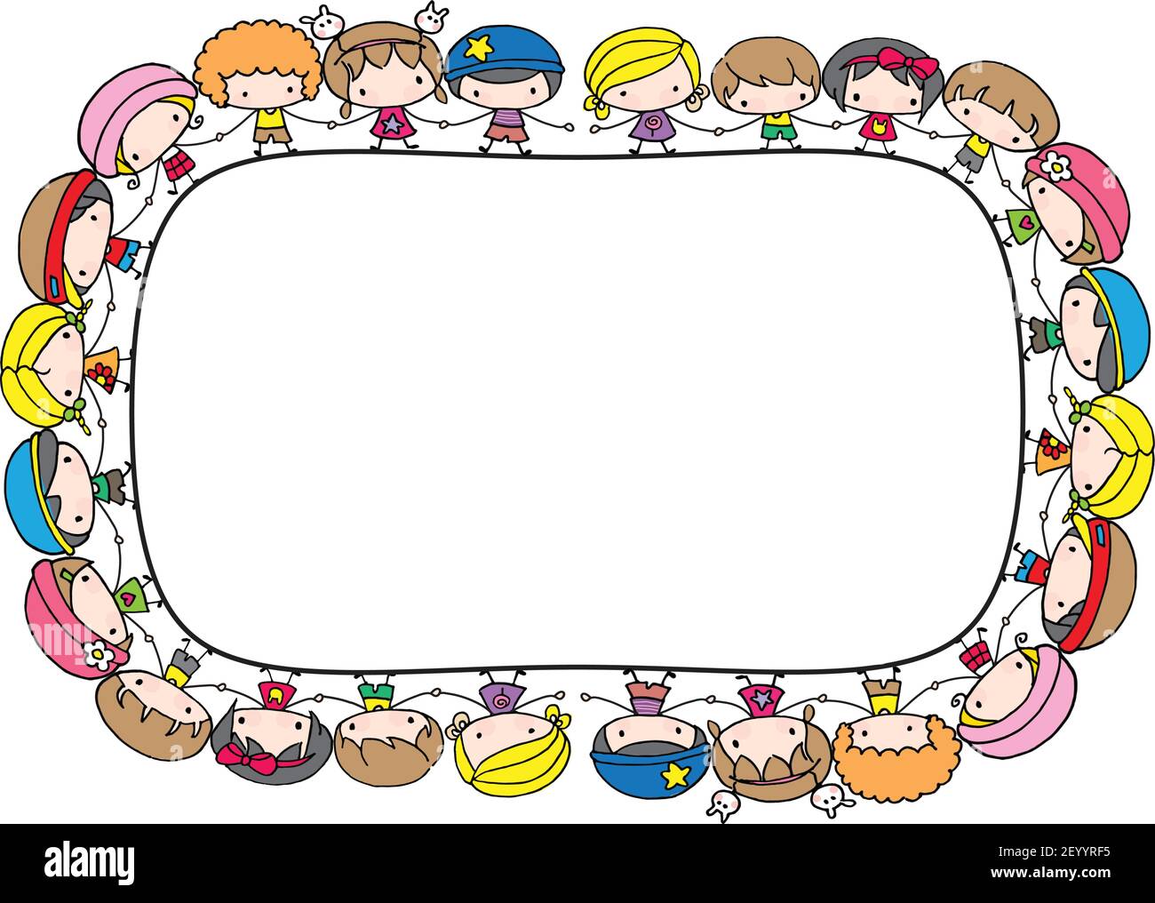 vector cartoon kids border frame background Stock Vector Image & Art - Alamy vector cartoon kids border frame background Stock Vector Image & Art - Alamy