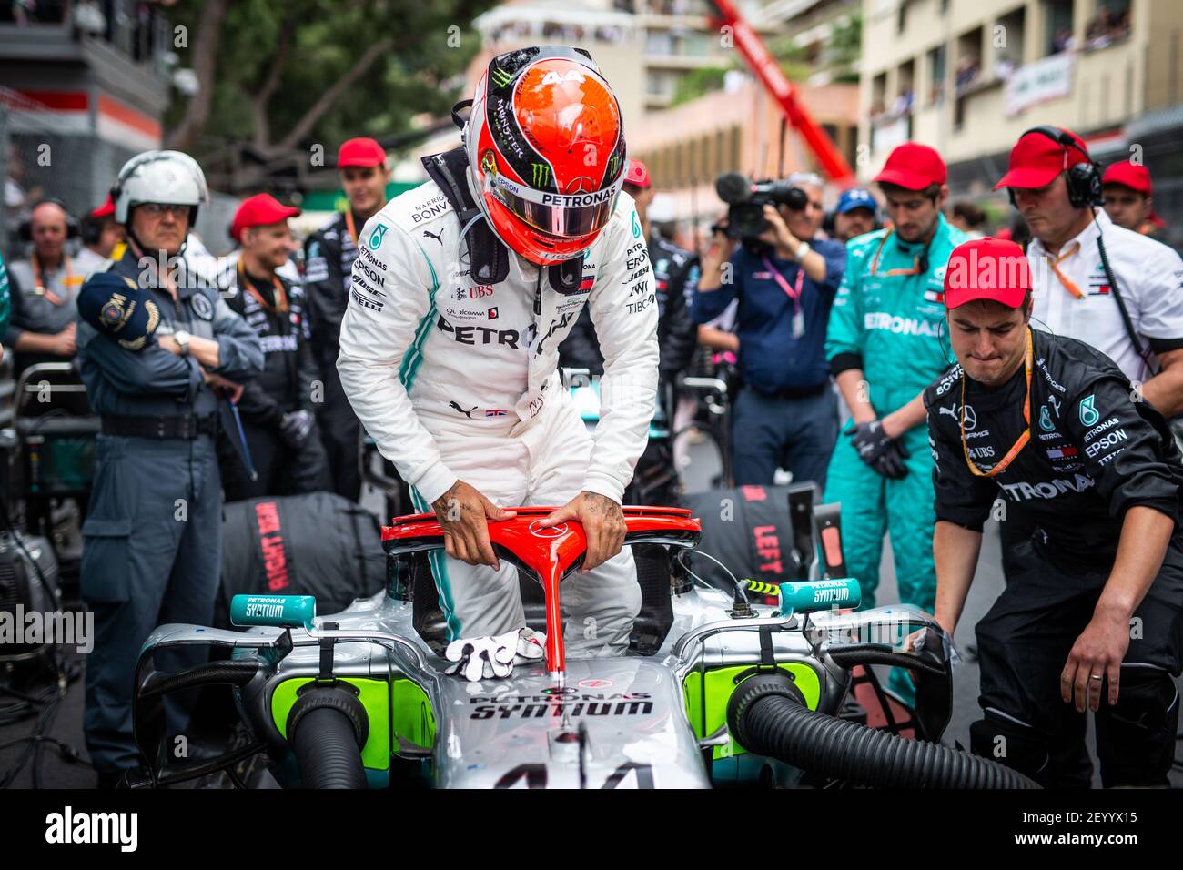 Mercedes amg f1 w10 tribute to niki lauda hi-res stock photography and  images - Alamy