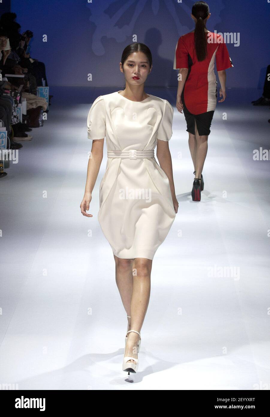 Soogs Model 24 October 2012 - SEOUL, SOUTH KOREA : South Korean model wears a ...