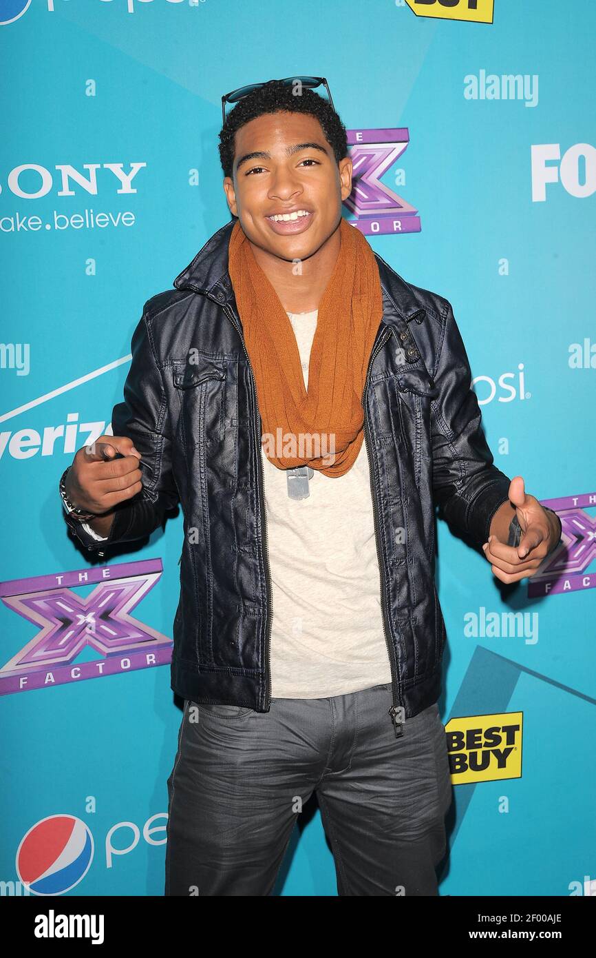 Arin Ray. 5 November 2012, Los Angeles, California. Fox's 'the X Factor 